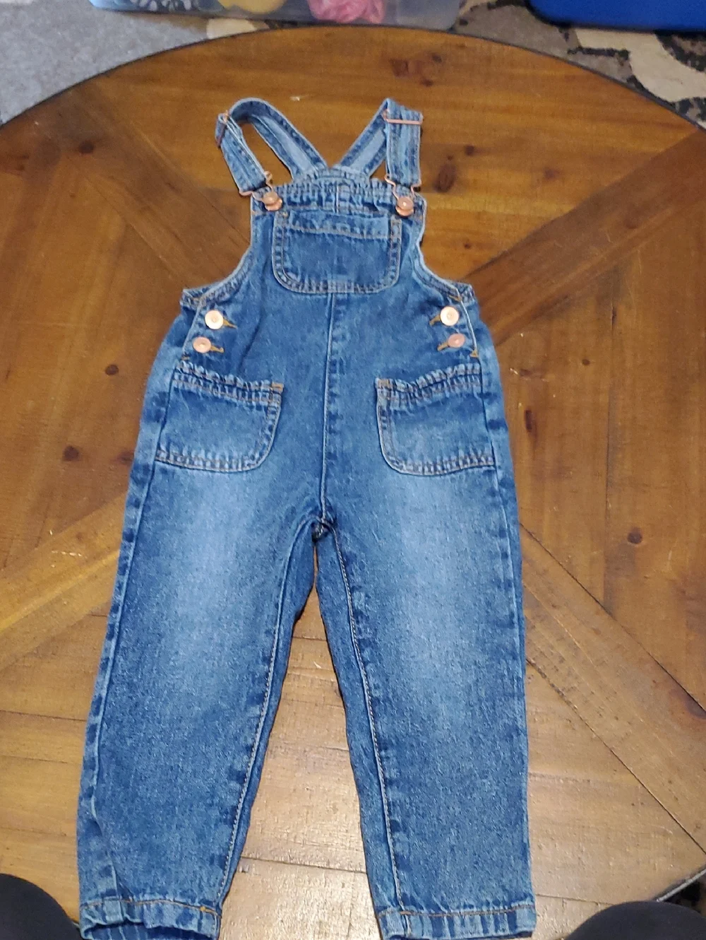 wonder nation Blue Denim Kids Overalls